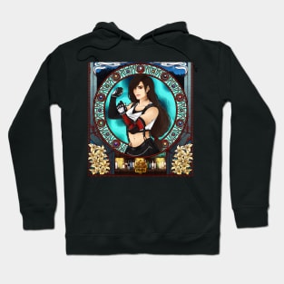 Tifa Lockhart - Art Nouveau Hoodie